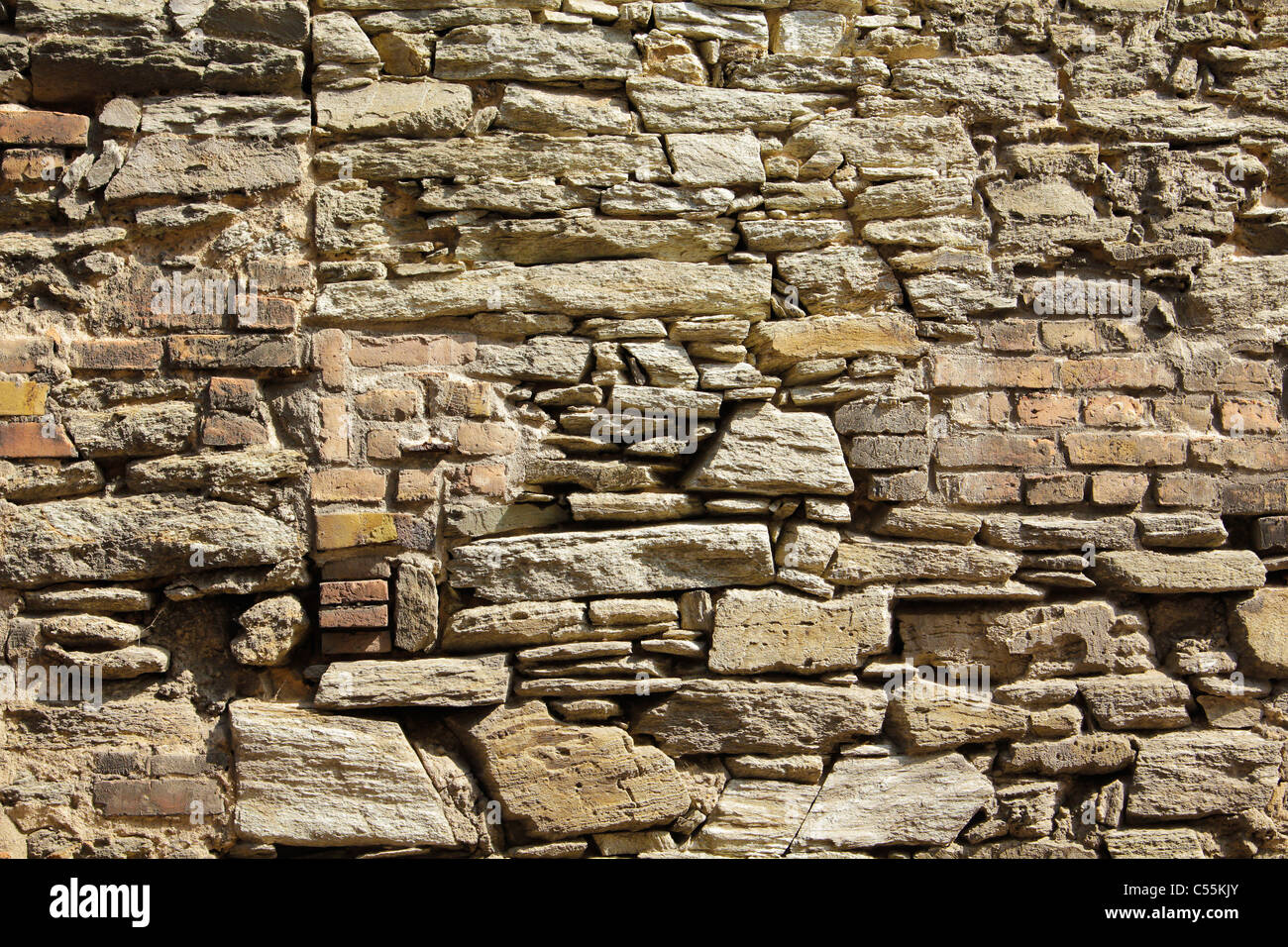 old stone wall Stock Photo