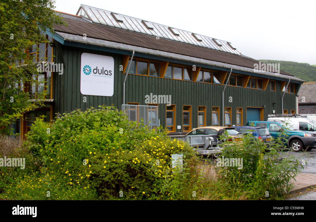 Dulas Engineering, Dyfi Eco Park Stock Photo