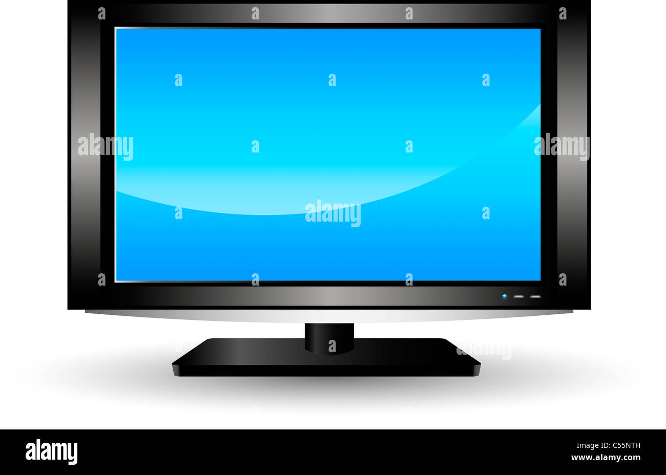 Generic LCD Television Stock Photo - Alamy