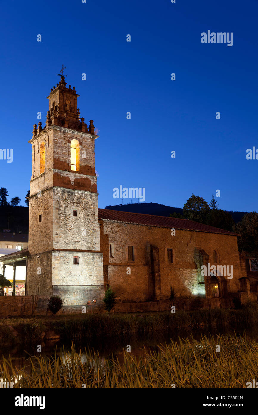 Church of Balmaseda, Bizkaia, Basque Country, Spain Stock Photo - Alamy