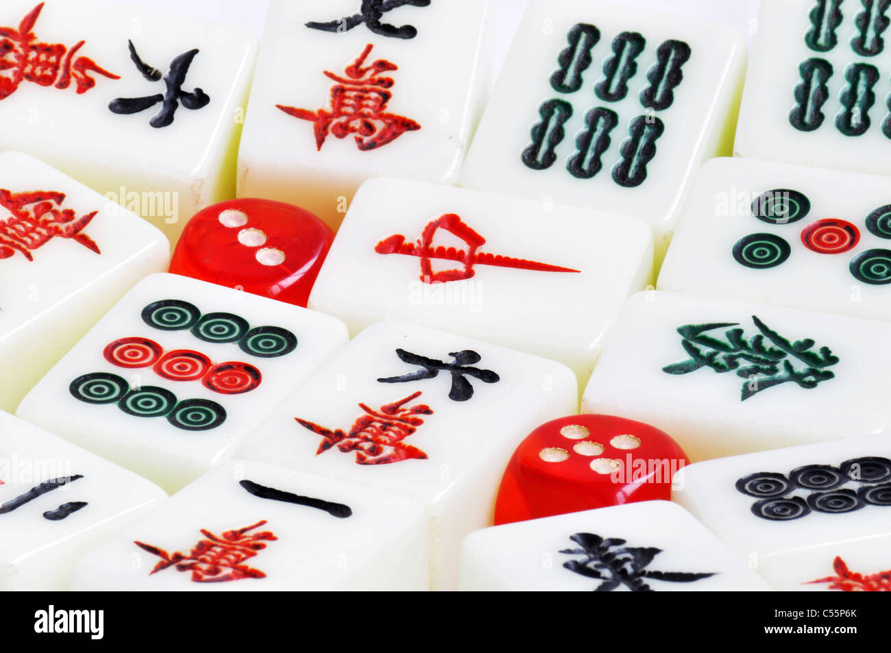 Mahjong ivory hi-res stock photography and images - Alamy