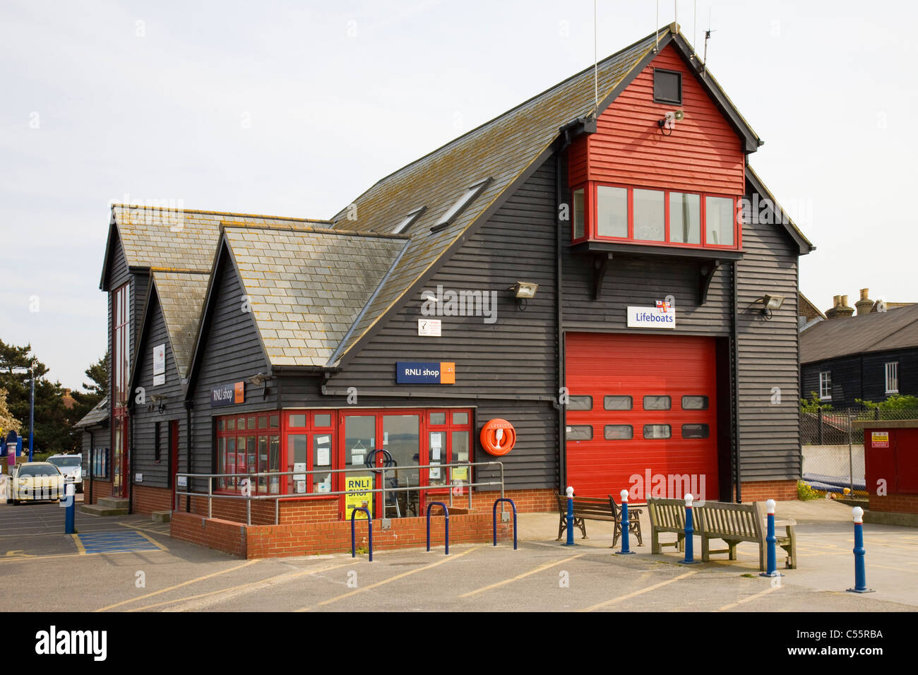 Whitstable Lifeboat Station Kent England Uk Stock Photo