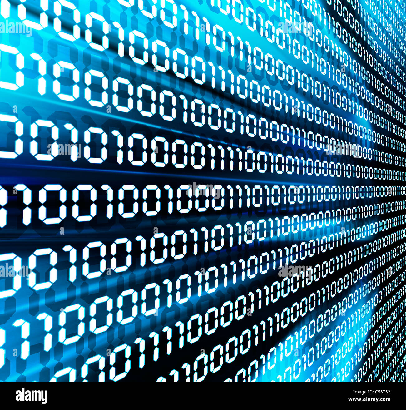 Abstract binary code background Stock Photo - Alamy