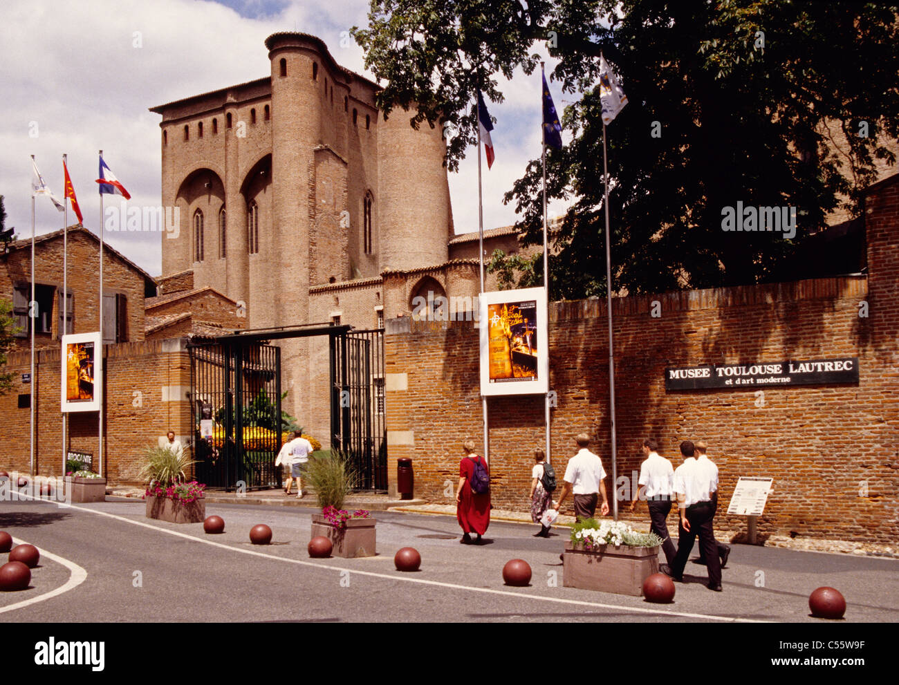 Toulouse Lautrec Museum in Albi Stock Photo