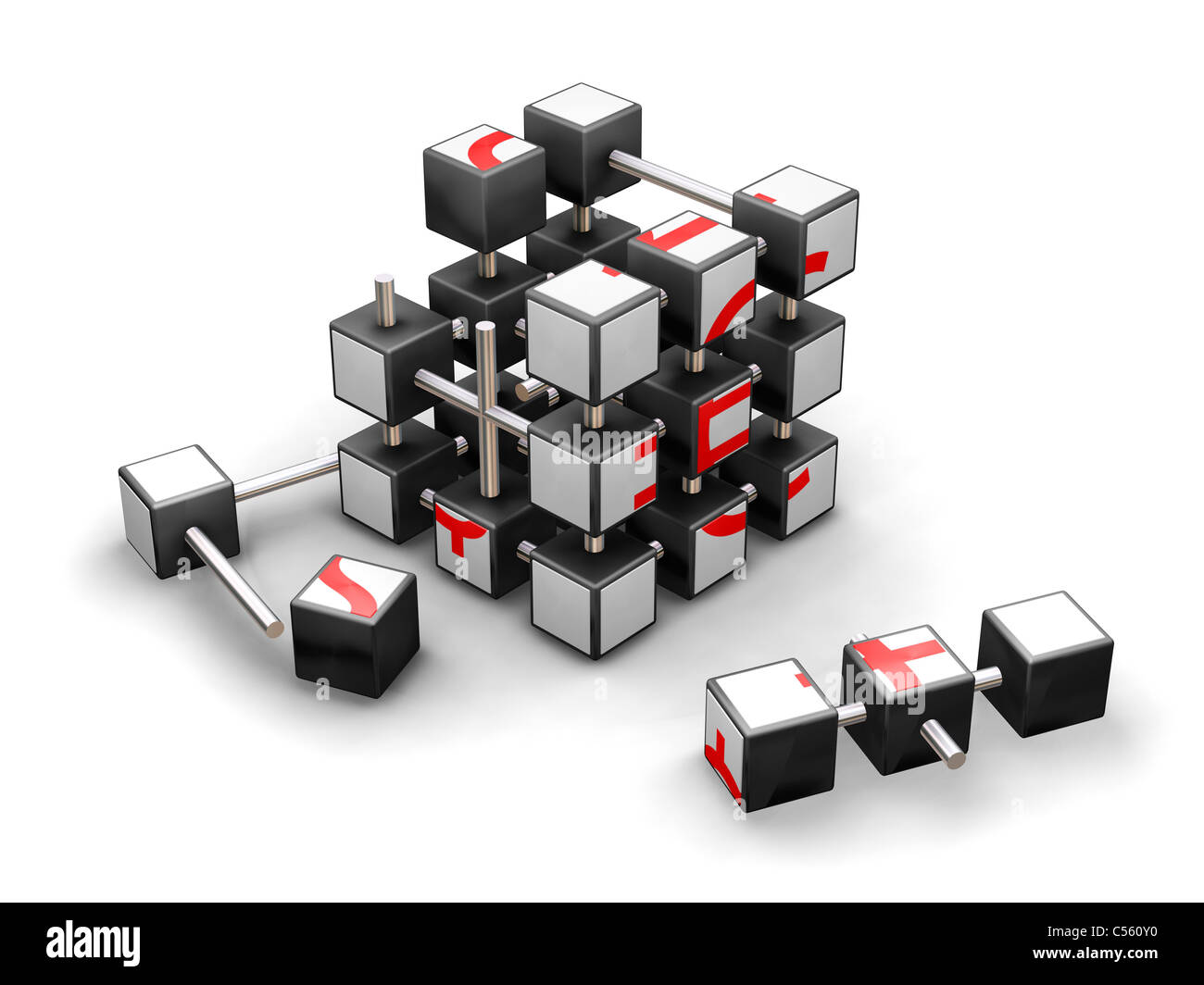 3D render of a puzzle with Euro symbol printed on it Stock Photo - Alamy