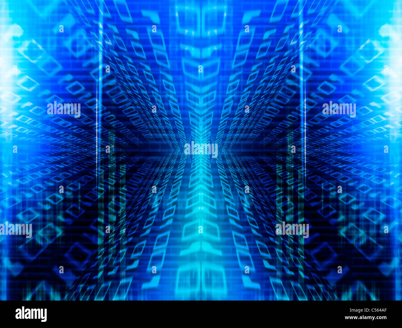 Abstract binary code background Stock Photo - Alamy