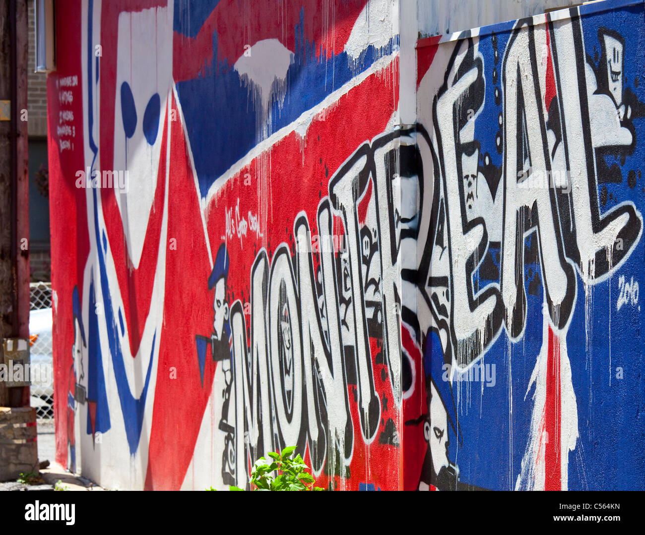Street art, Montreal, Canada Stock Photo Alamy