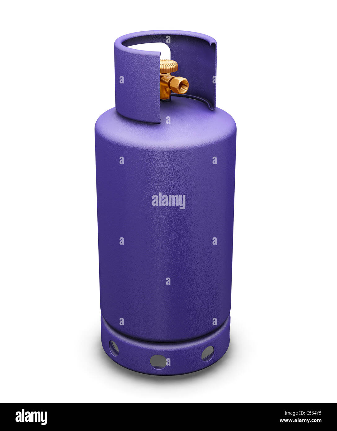 3D render of a butane gas bottle Stock Photo Alamy
