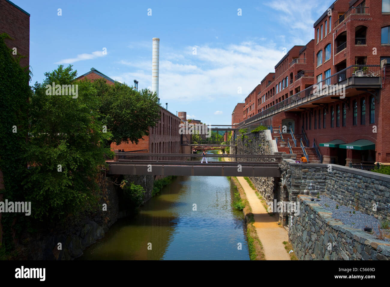 C&o canal georgetown hi-res stock photography and images - Alamy