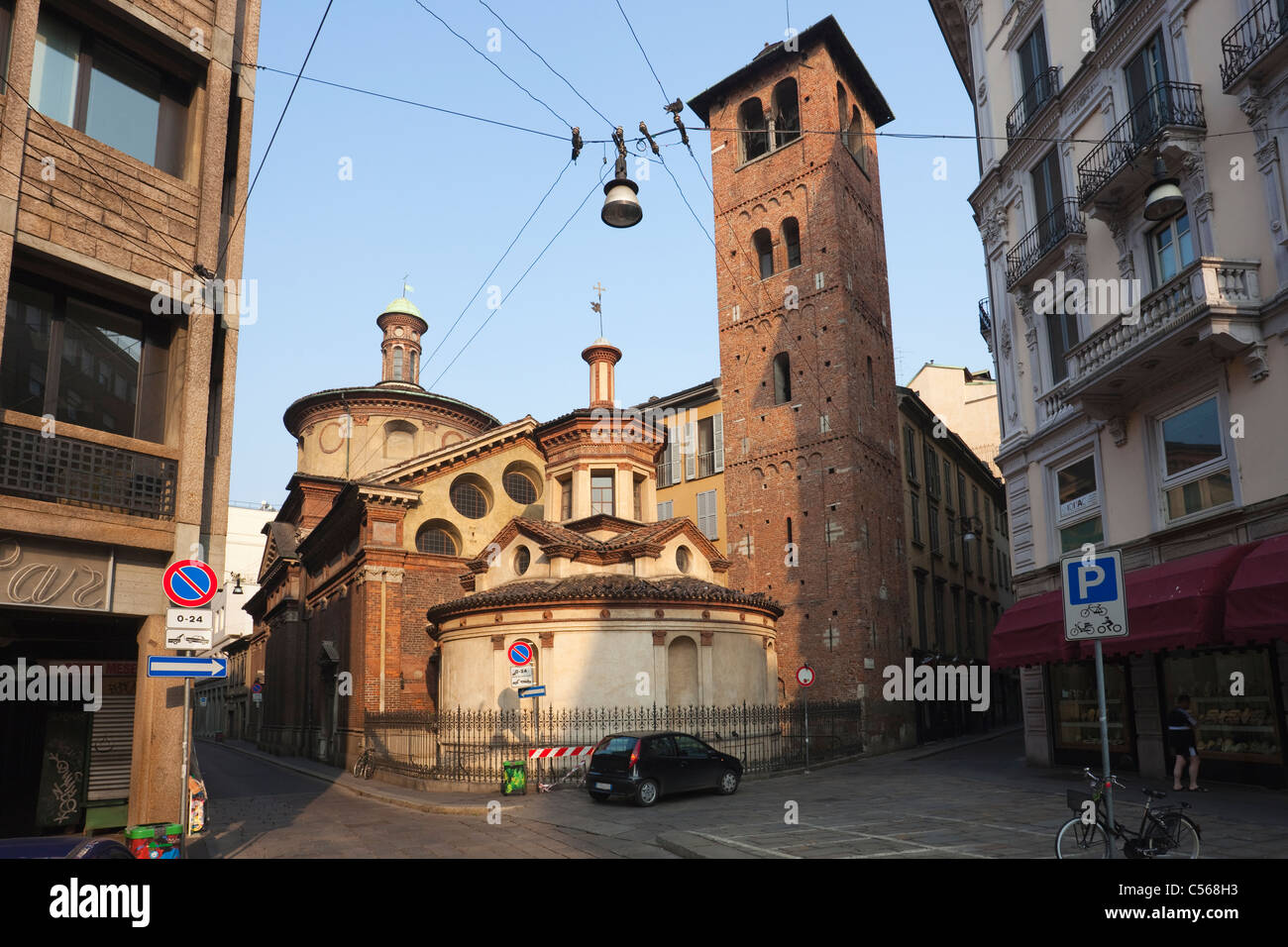 Santa Maria presso San Satiro church in Milan Italy Stock Photo Alamy