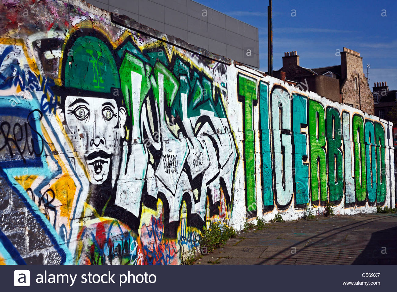 Graffiti grafitti graffitied hi-res stock photography and images - Alamy