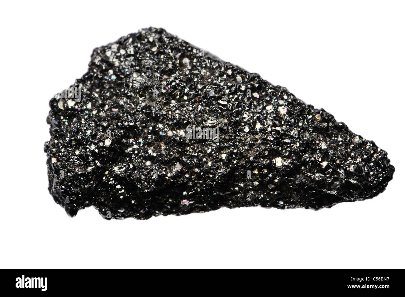 Chromite (South Africa) ore of chrome Stock Photo