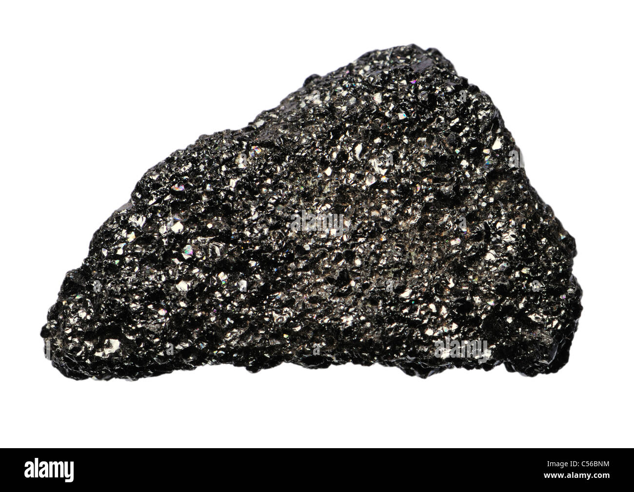 Chromite (South Africa) ore of chrome Stock Photo