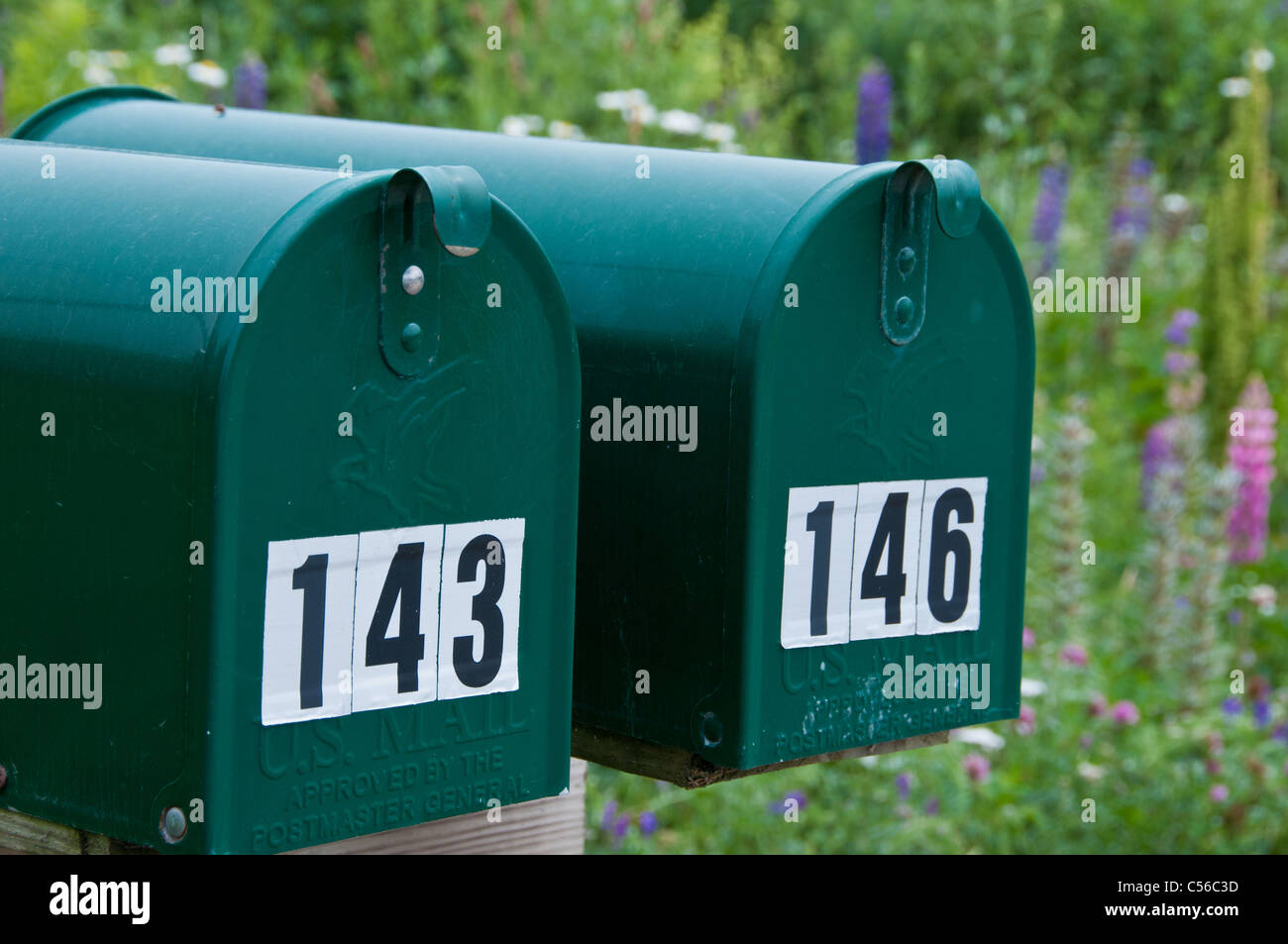 Mailbox usa postal hires stock photography and images Alamy