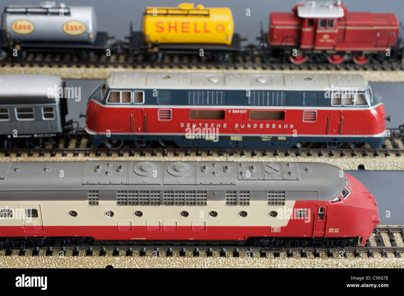 Model train accessories hi-res stock photography and images - Alamy