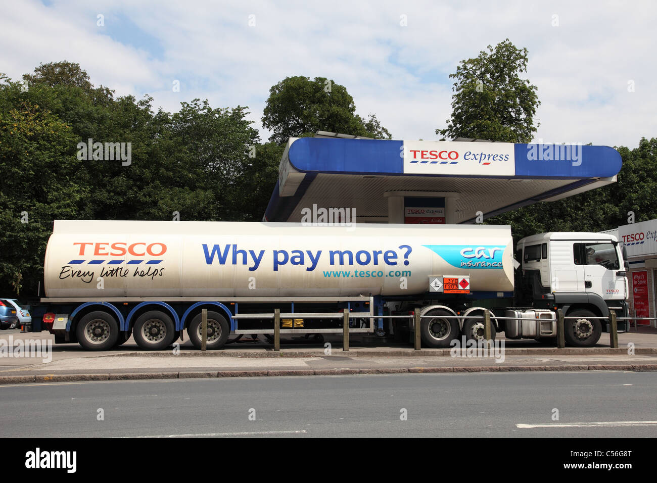 Supermarket Petrol Station Stock Photos Supermarket Petrol