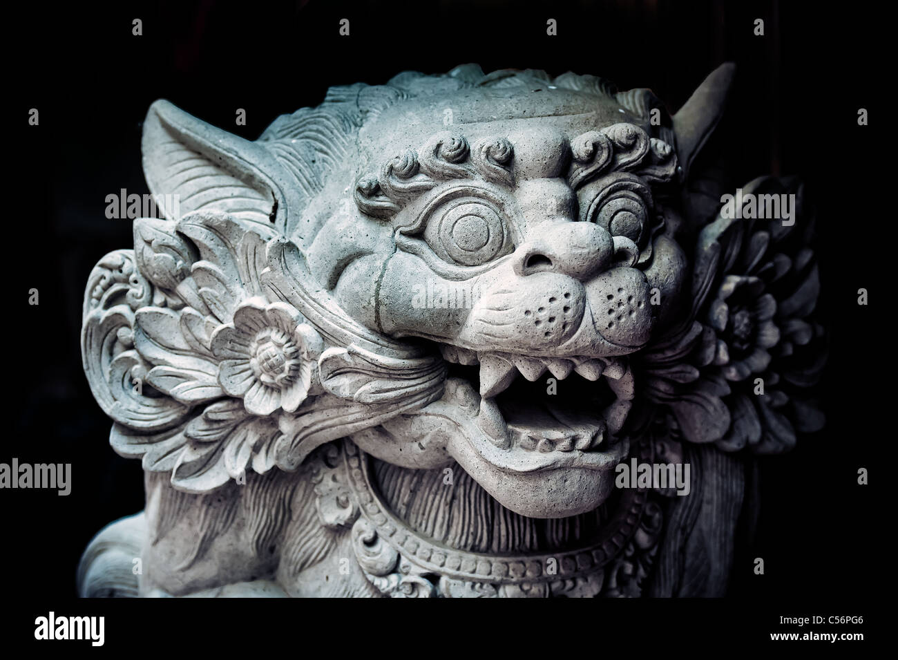 a statue of a traditional chinese dragon Stock Photo Alamy