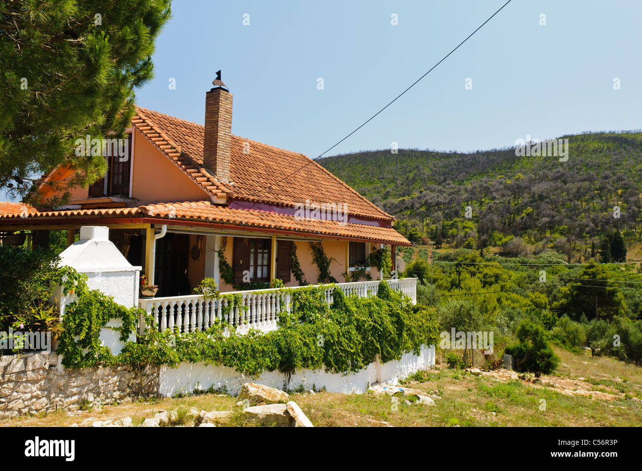 Greece traditional farm house hires stock photography and images Alamy
