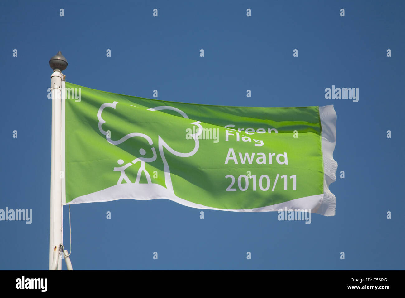 St Annes Lancashire Received Green Flag award 2010 - 2011 Stock Photo