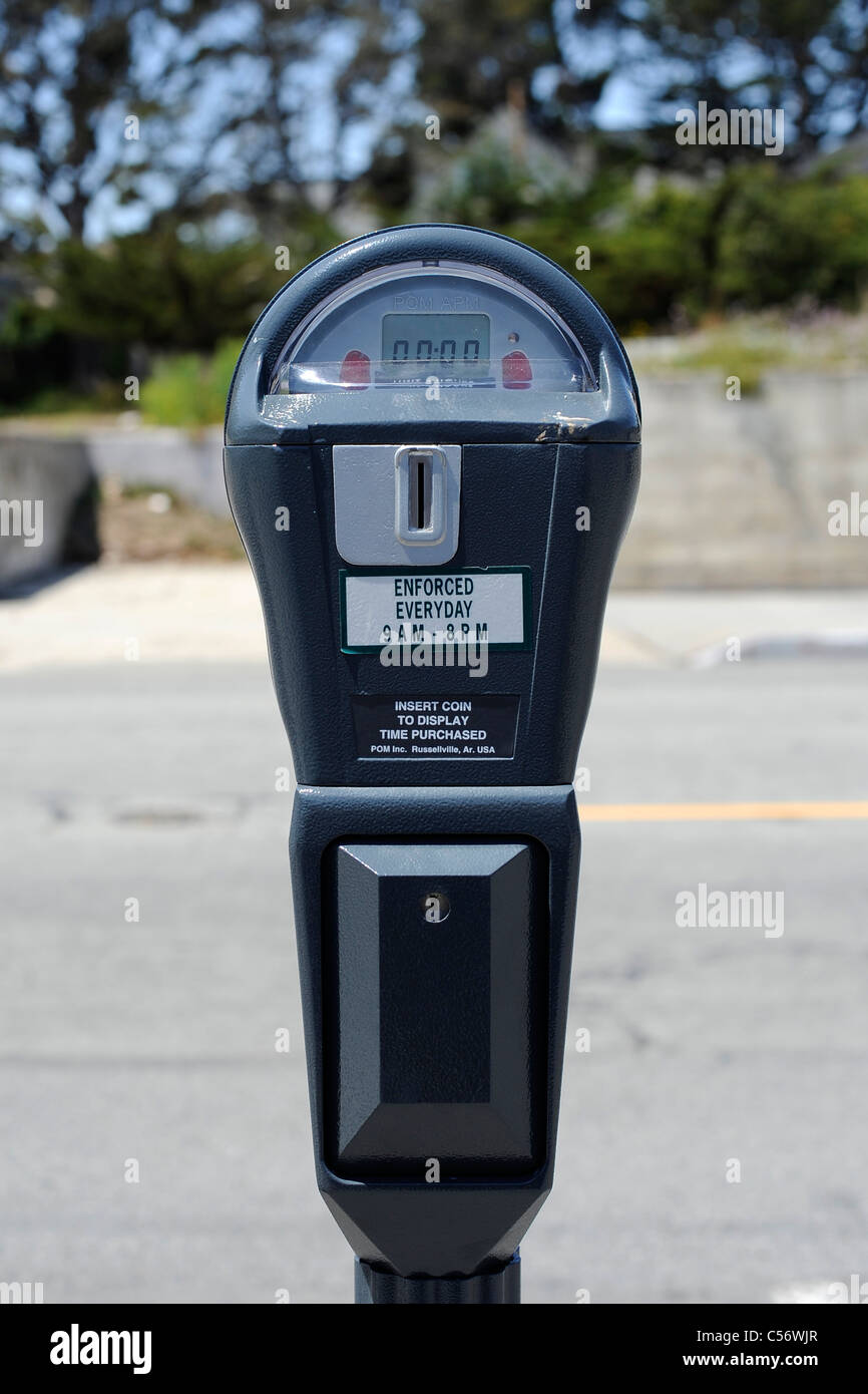 Parking Meter California High Resolution Stock Photography and Images