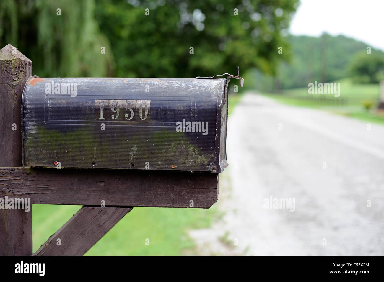 American Style Mail Box, Lynchburg, Tennessee, USA Stock Photo Alamy