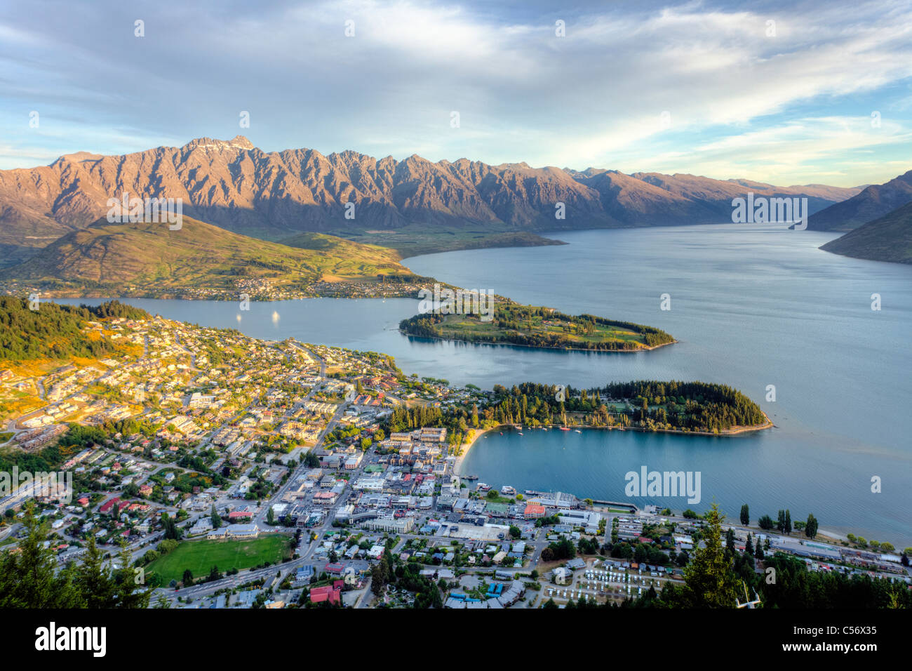 Queenstown, New Zealand Stock Photo