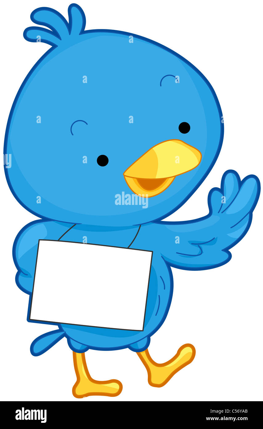 Blue bird clipart hi-res stock photography and images - Alamy