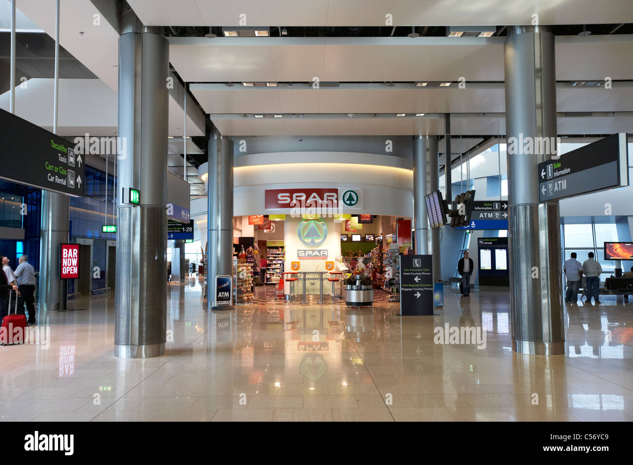 spar shop in the new terminal 2 building at dublin airport republic of