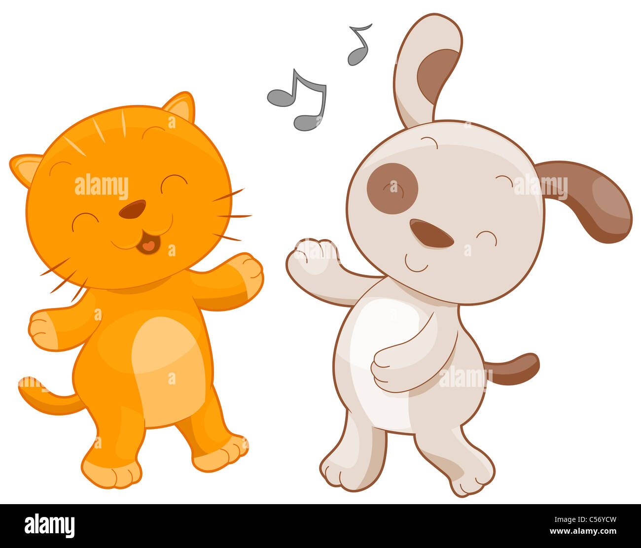 a dog dancing