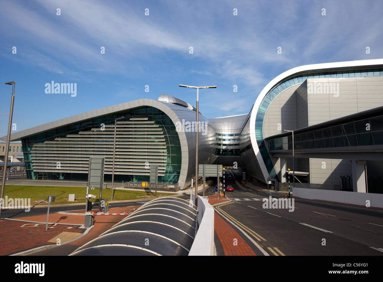 new terminal 2 building at dublin airport republic of ireland europe Stock Photo
