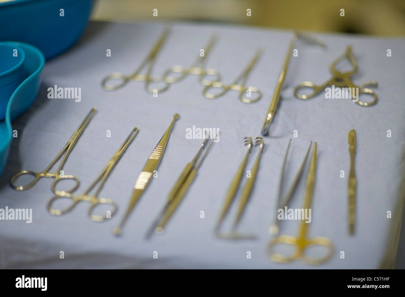 Close up of surgical instruments Stock Photo - Alamy
