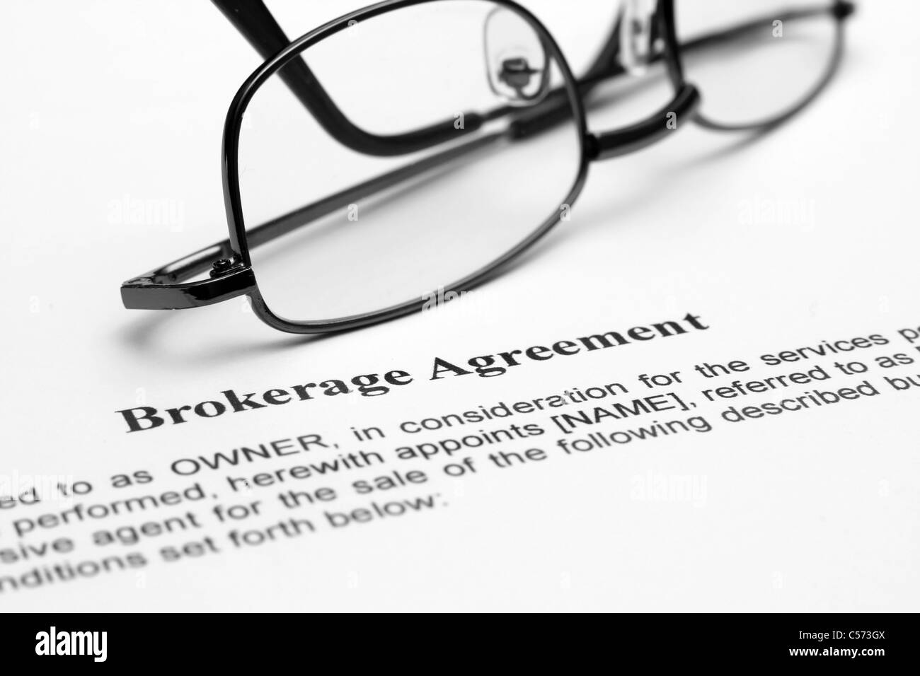 Brokerage Black and White Stock Photos & Images - Alamy