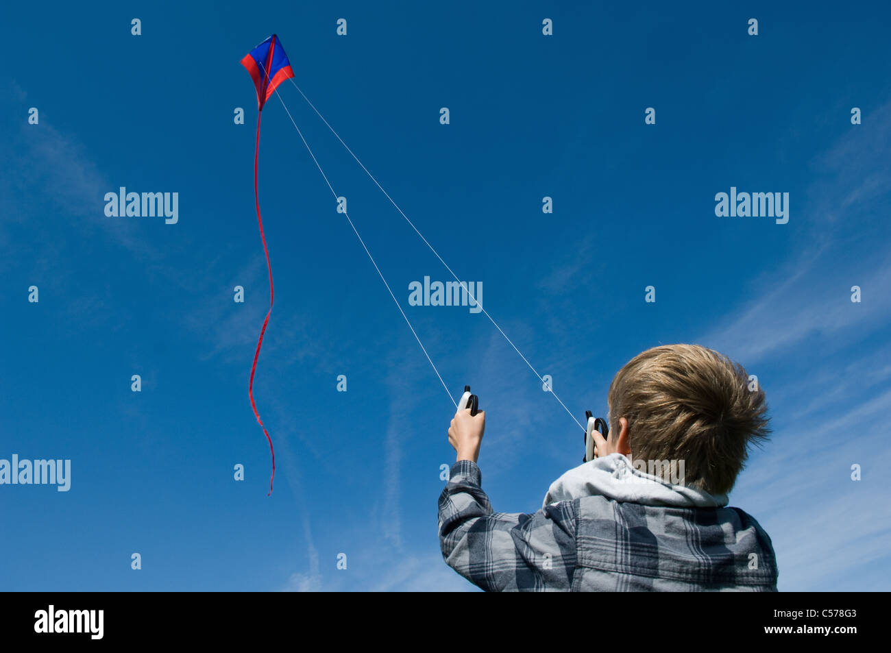 Human kite flying hires stock photography and images Alamy