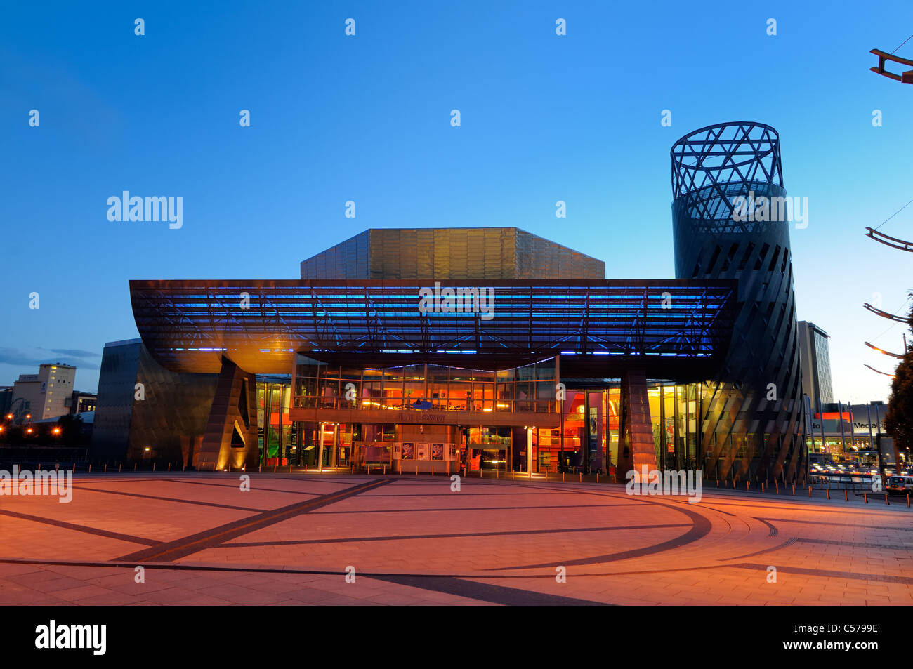 The Lowry Centre At Salford Quays Manchester United Kingdom During