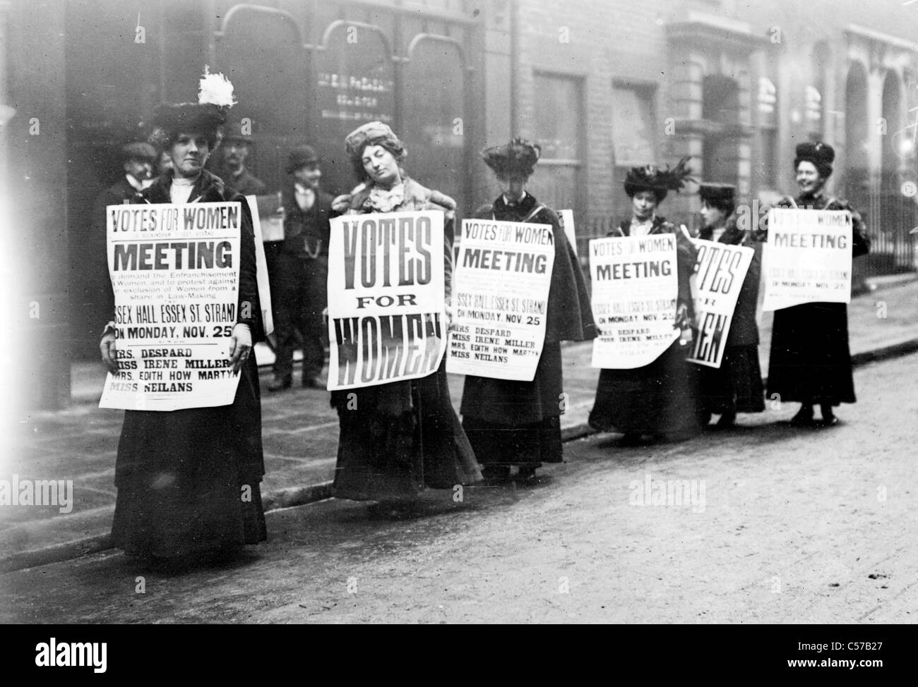 Suffragettes, London Stock Photo