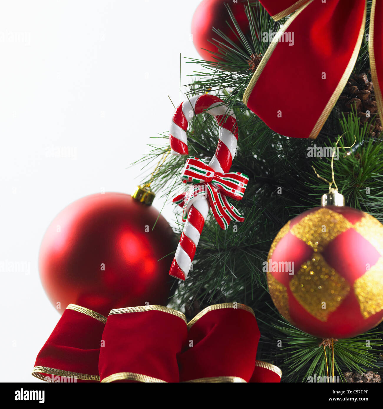 Part of christmas tree Stock Photo Alamy