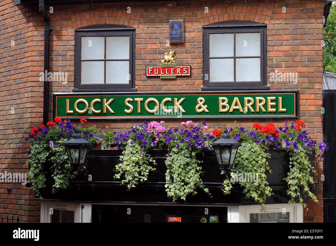Lock Stock and Barrel pub, Newbury, Berkshire, England, UK Stock Photo