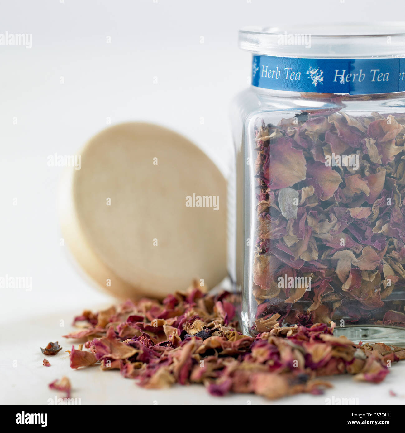 herb tea leaf Stock Photo Alamy