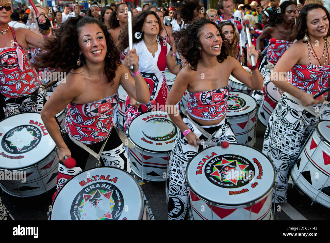 The Netherlands, Rotterdam, Summer Carnival, organised by Antillean and Surinam descendants. Stock Photo