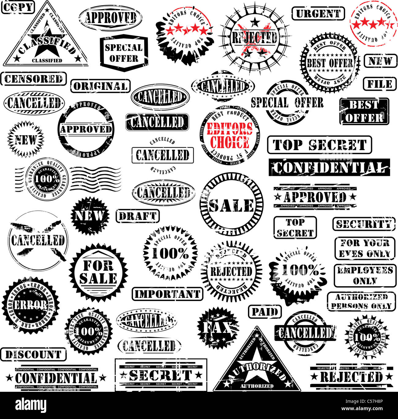 Draft stamp hi-res stock photography and images - Alamy