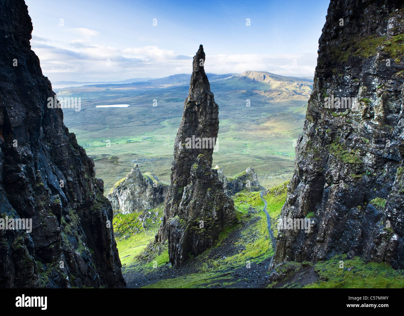 The Needle The Quiraing Isle Of Skye Scotland UK Stock Photo Alamy