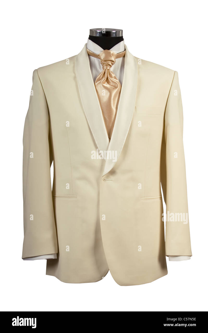 Gold coat and tie sale