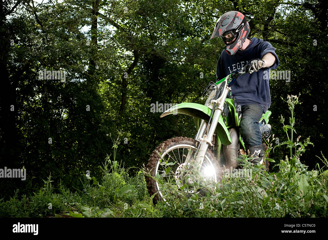 Off road motor bike hi-res stock photography and images - Alamy