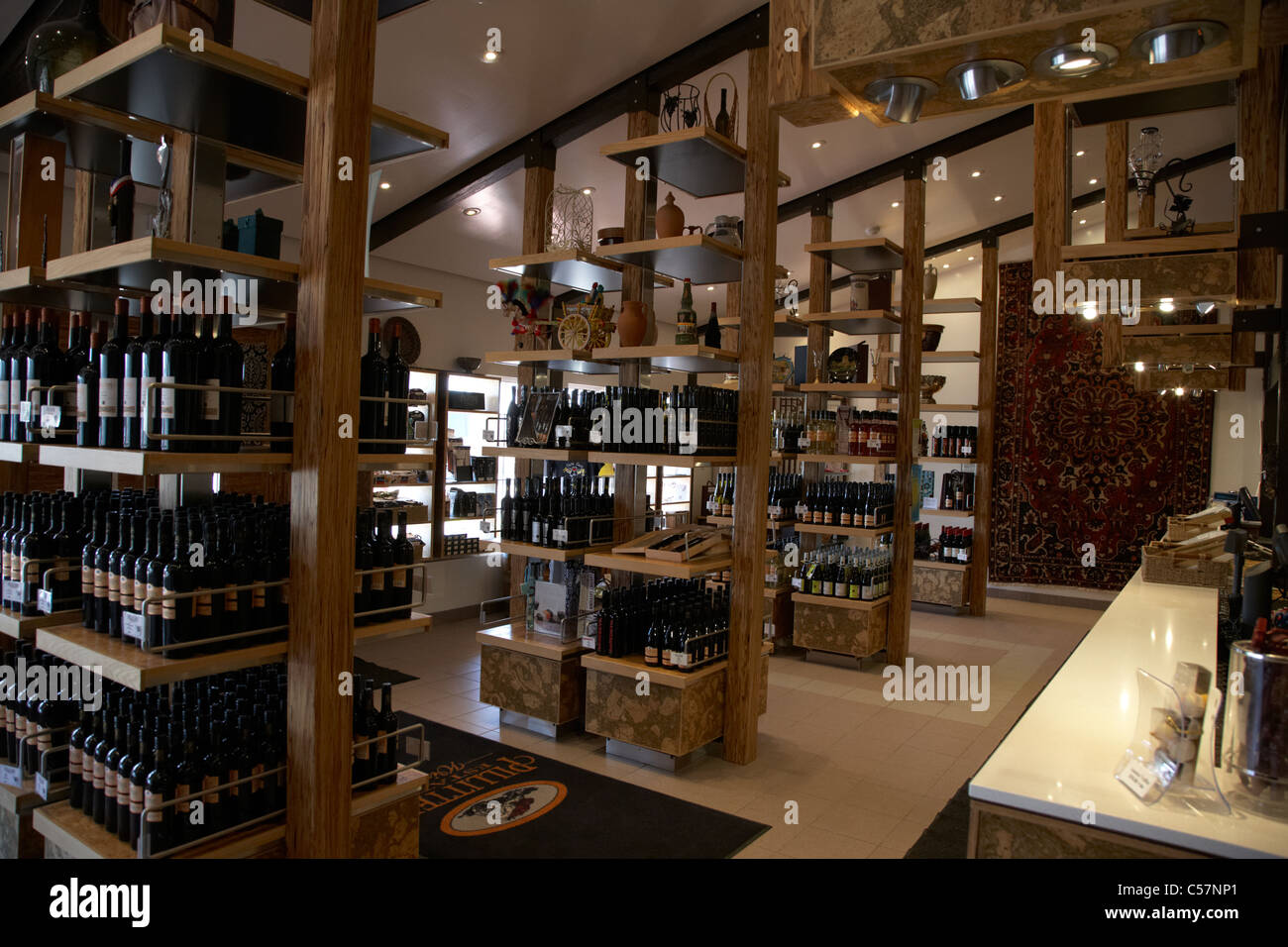 visitors centre and wine shop at Pillitteri estates winery niagara wine