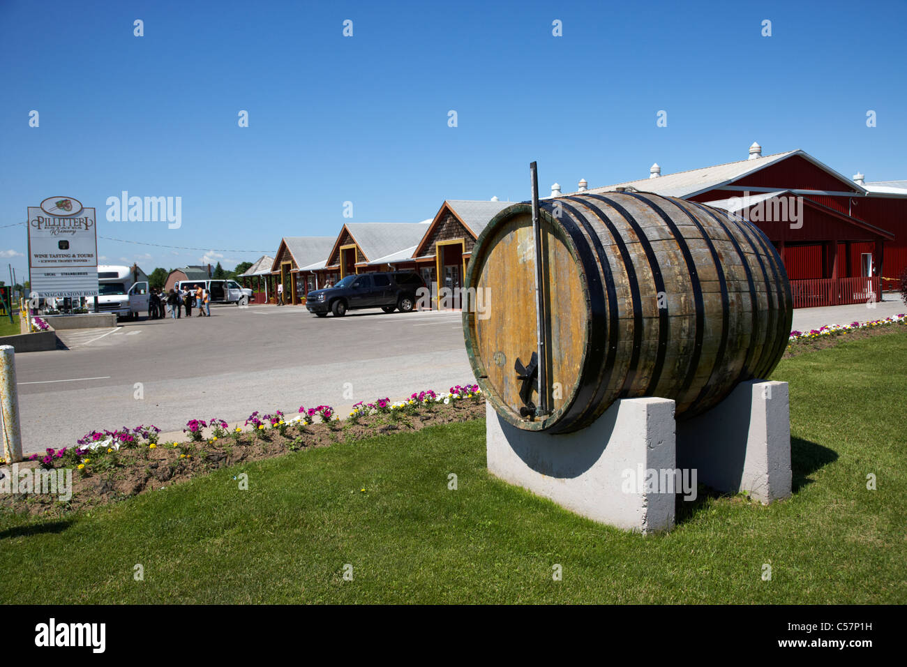 Pillitteri estates winery niagara wine country niagara-on-the-lake ontario canada Stock Photo