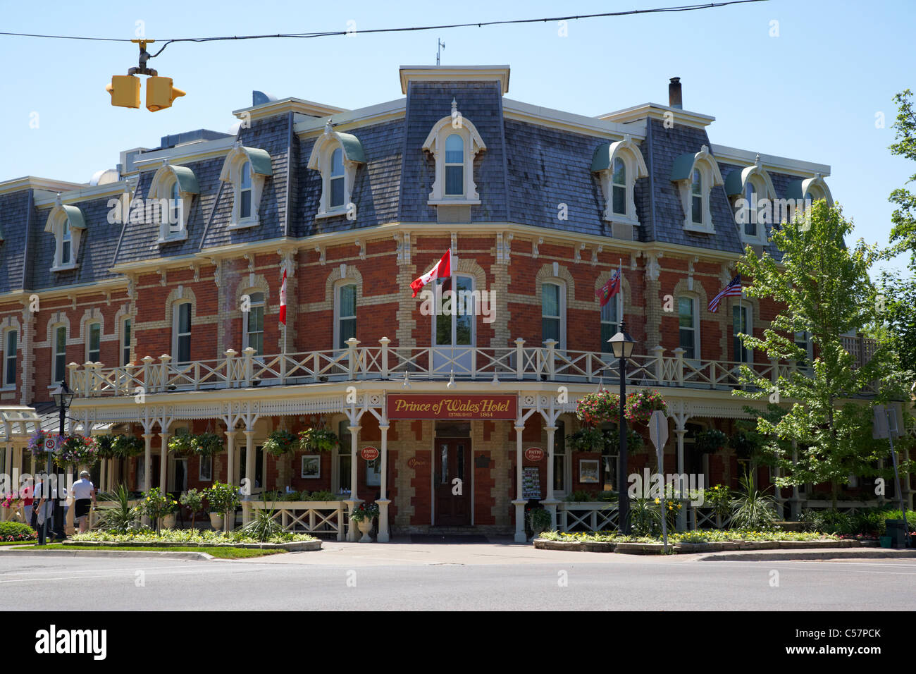 the prince of wales hotel niagara-on-the-lake ontario canada Stock Photo