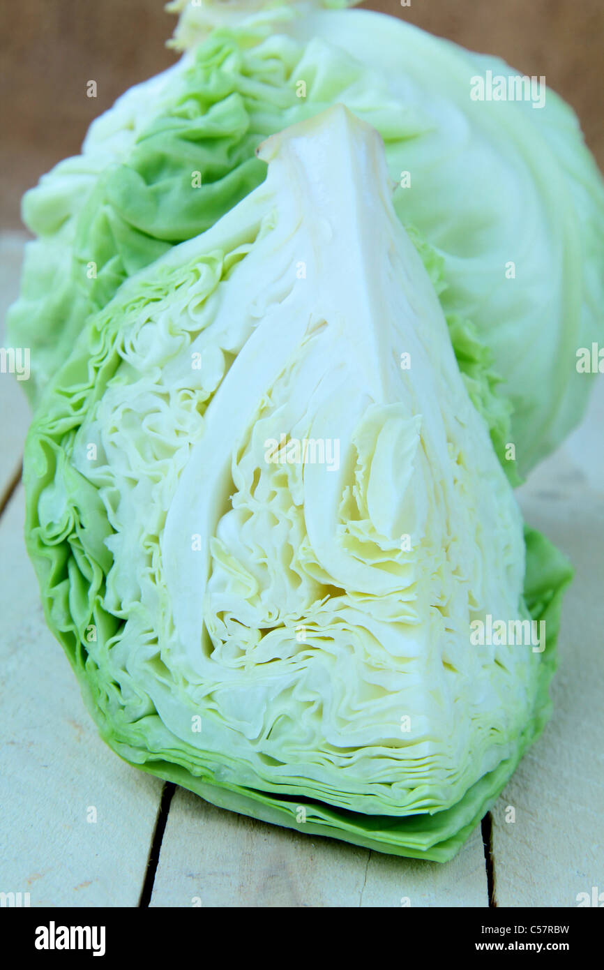 green cabbage and carrot, salad ingredients Stock Photo Alamy