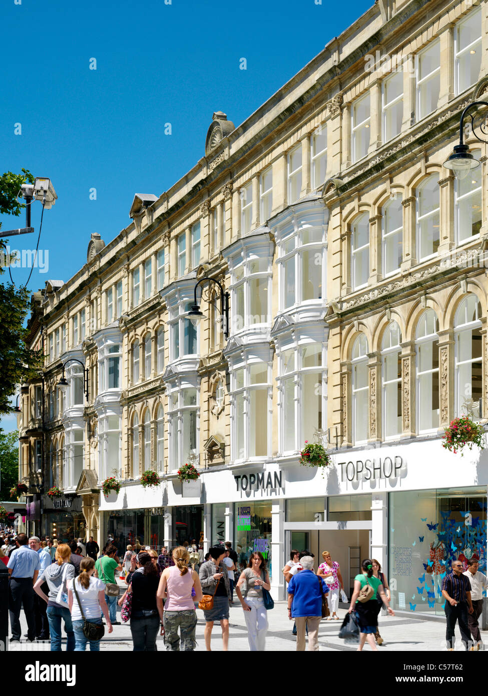 Peacocks Store, Queen Street, Cardiff Stock Photo Alamy