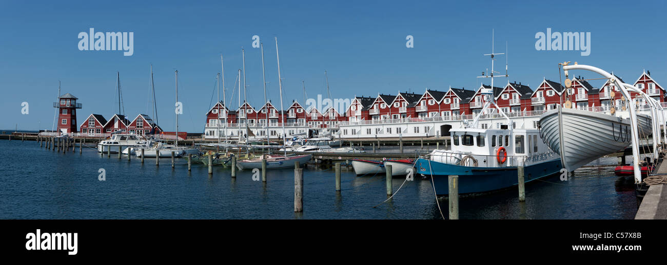 Bagenkop port Langeland Island Isle Denmark Danish Stock Photo