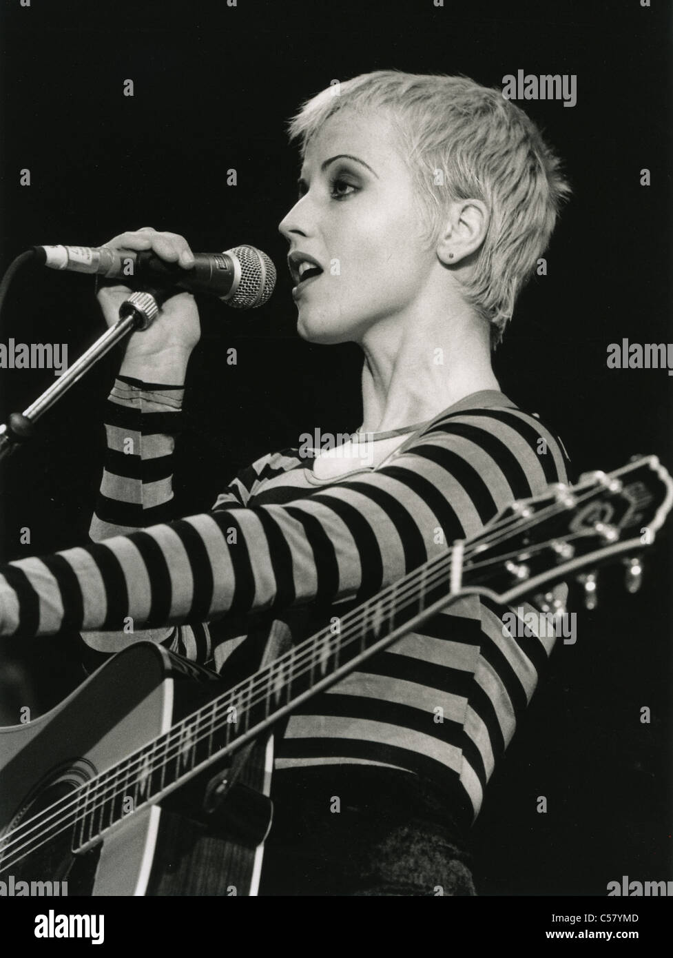 THE CRANBERRIES UK rock group with vocalist Delores O'Riordan at
